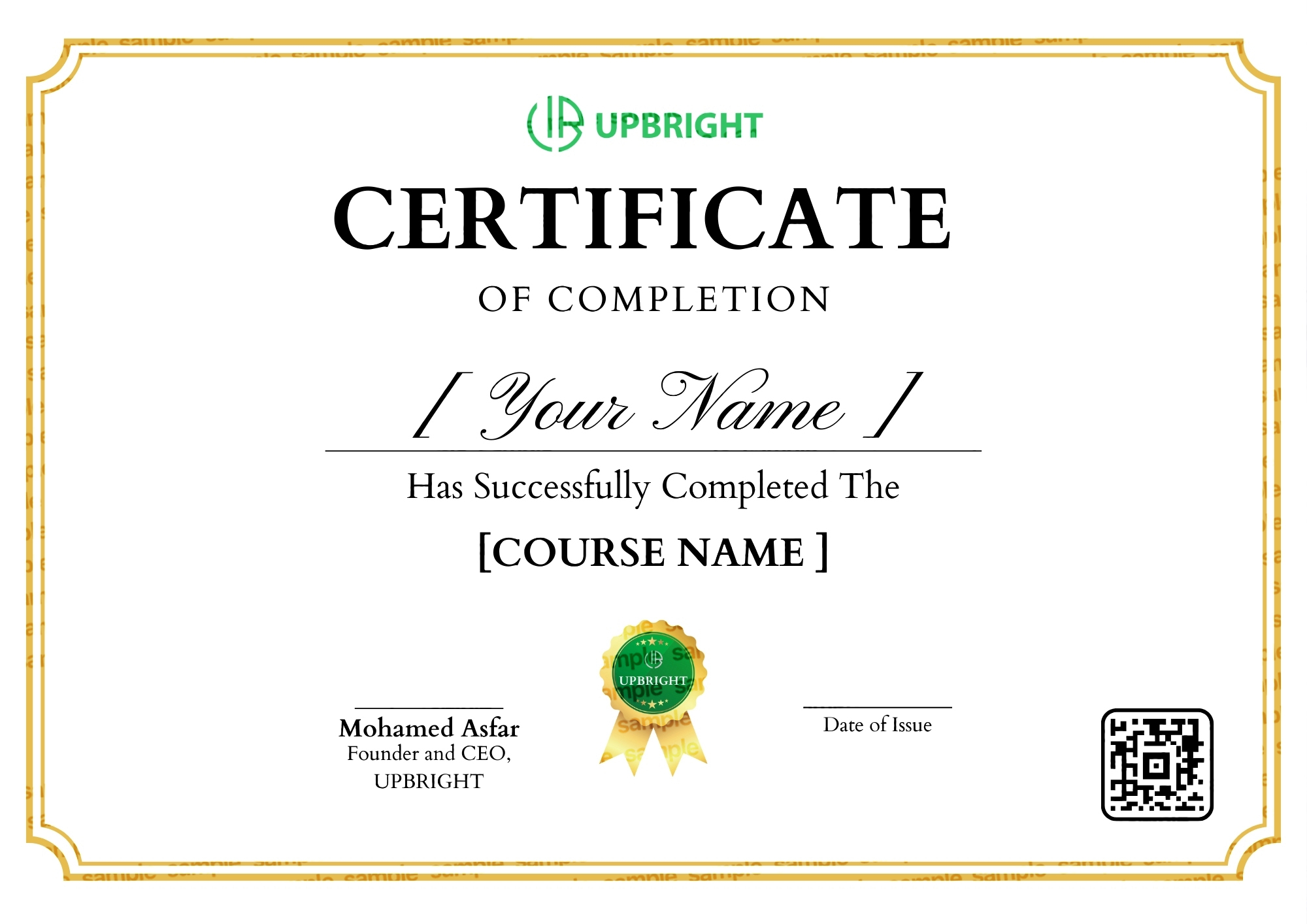 Course Certificate